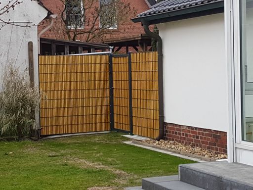 Zaun inkl. Sichtschutz